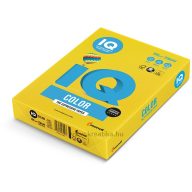   Fénymásolópapír, színes A/4 80 g, 500 lap/csomag IQ Color intenzív élénksárga