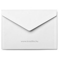   Boríték, névjegy 73x114 mm enyvezett, bélésnyomatlan 100 db/csomag T-Creativ "Kaskad" 07 fehér