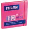 Öntapadó jegyzettömb 76x76 mm 100 lap Milan neon rózsaszín