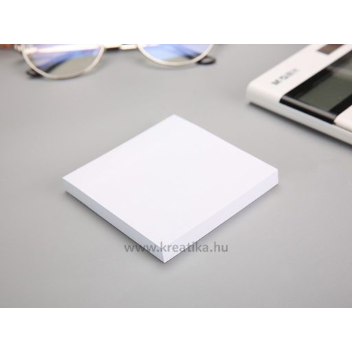 Öntapadó jegyzettömb 76x76 mm 80 lap M&G fehér