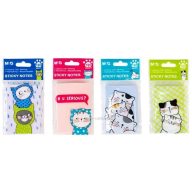   Öntapadó jegyzettömb 76x51 mm 100 lap M&G "So Many Cats" vegyes színek