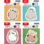 Öntapadó jegyzettömb 71x66 mm 30 lap M&G "Fluffy Animals" vegyes minta