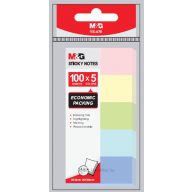 Jelölőcímke 20x50 mm 5x100 lap M&G pasztell színek