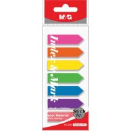 Jelölőcímke 76x51 mm 7x25 lap M&G neon színek