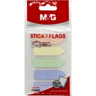 Jelölőcímke 12x43 mm 5x20 lap PP M&G pasztell színek