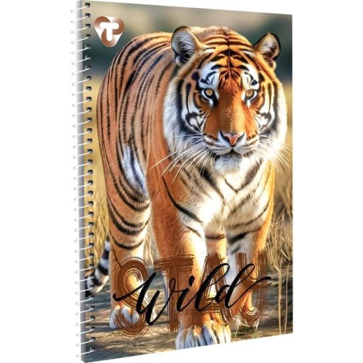 Spirálfüzet A/5 70 lapos, sima T-Creativ vegyes minta