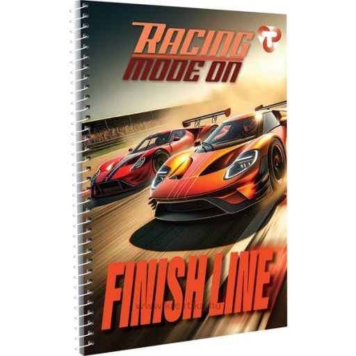 Spirálfüzet A/5 70 lapos, sima T-Creativ vegyes minta