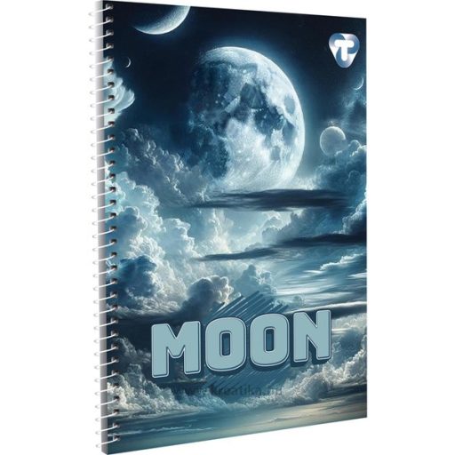 Spirálfüzet A/5 70 lapos, sima T-Creativ vegyes minta