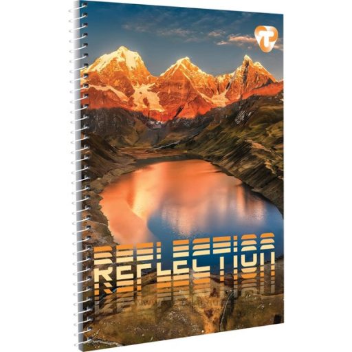 Spirálfüzet A/5 70 lapos, sima T-Creativ vegyes minta