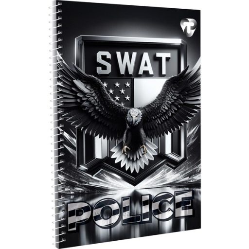 Spirálfüzet A/5 70 lapos, vonalas T-Creativ vegyes minta