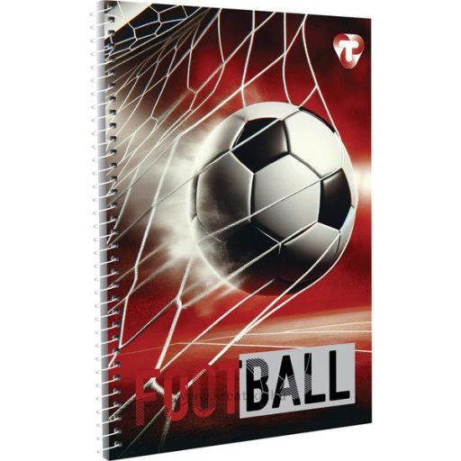 Spirálfüzet A/5 70 lapos, vonalas T-Creativ vegyes minta