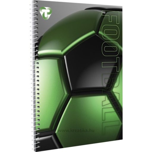 Spirálfüzet A/5 70 lapos, négyzetrácsos T-Creativ vegyes minta