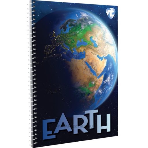 Spirálfüzet A/4 70 lapos, sima T-Creativ vegyes minta