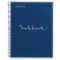 Spirálfüzet A/5 5x24 lapos, vonalas MQ "Emotions" navy