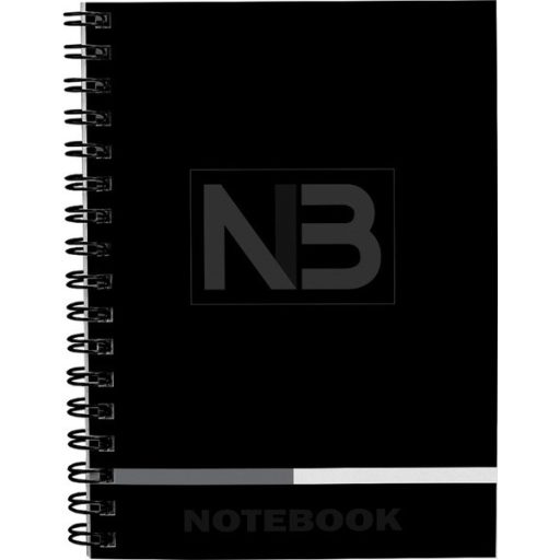 Spirálfüzet A/4 110 lapos, vonalas-négyzetrácsos T-Creativ "Notebook 3" vegyes színek