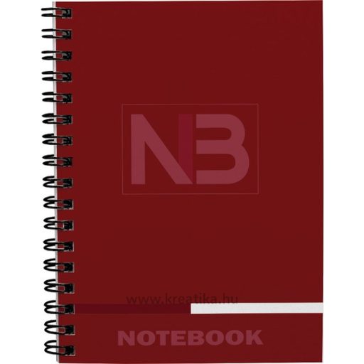 Spirálfüzet A/5 110 lapos, vonalas-négyzetrácsos T-Creativ "Notebook 3" vegyes színek
