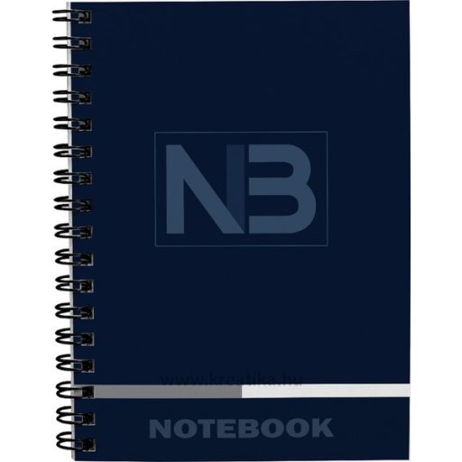 Spirálfüzet A/5 110 lapos, vonalas-négyzetrácsos T-Creativ "Notebook 3" vegyes színek