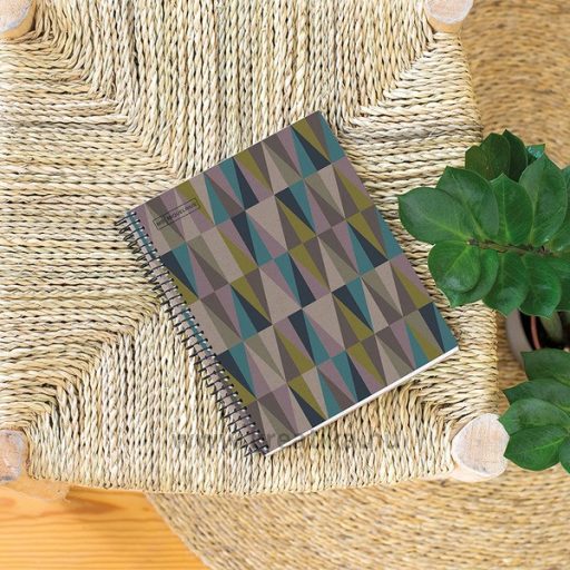 Spirálfüzet A/5 80 lapos, négyzetrácsos, újrahasznosított MQ "ECO" Diamond