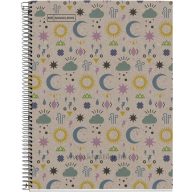   Spirálfüzet A/4 80 lapos, négyzetrácsos, újrahasznosított MQ "ECO" Mystic