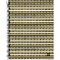   Spirálfüzet A/4 4x30 lapos, négyzetrácsos, újrahasznosított MQ "ECO" Aztec