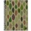 Spirálfüzet A/5 4x30 lapos, sima, újrahasznosított MQ "ECO" Leaves