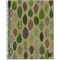 Spirálfüzet A/4 4x30 lapos, sima, újrahasznosított MQ "ECO" Leaves