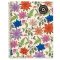 Spirálfüzet A/5 4x30 lapos, négyzetrácsos, újrahasznosított MQ "ECO" Vintage Lily