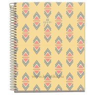  Spirálfüzet A/5 4x30 lapos, négyzetrácsos, újrahasznosított MQ "Boho Chic" Indian