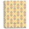 Spirálfüzet A/5 4x30 lapos, négyzetrácsos, újrahasznosított MQ "Boho Chic" Indian
