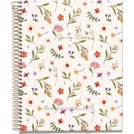   Spirálfüzet A/5 4x25 lapos, pontozott MQ "Spring" Crema