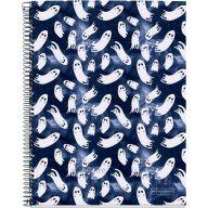   Spirálfüzet A/4 4x35 lapos, négyzetrácsos MQ "Ghosts