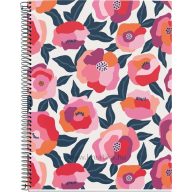   Spirálfüzet A/5 4x30 lapos, négyzetrácsos MQ "Spring