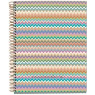   Spirálfüzet A/4 4x30 lapos, vonalas MQ "ZigZag" Mallorca