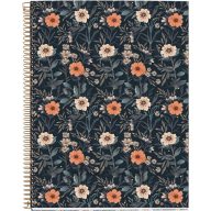 Spirálfüzet A/4 4x25 lapos, vonalas MQ "British Bloom