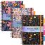 Spirálfüzet B/5 100 lapos, vonalas Pukka Pad "Project Book" Bloom