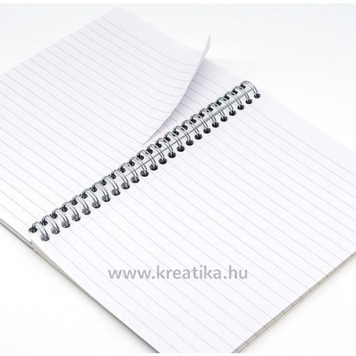 Spirálfüzet A/5 100 lapos vonalas Pukka Pad "Jotta Pad" Haze