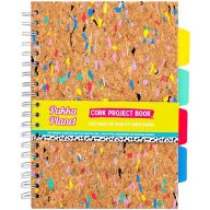   Spirálfüzet B/5 100 lapos vonalas Pukka Pad "Project Book" Cork