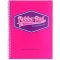 Spirálfüzet A/4 100 lapos, vonalas Pukka Pad "Jotta Pad" Vision rózsaszín
