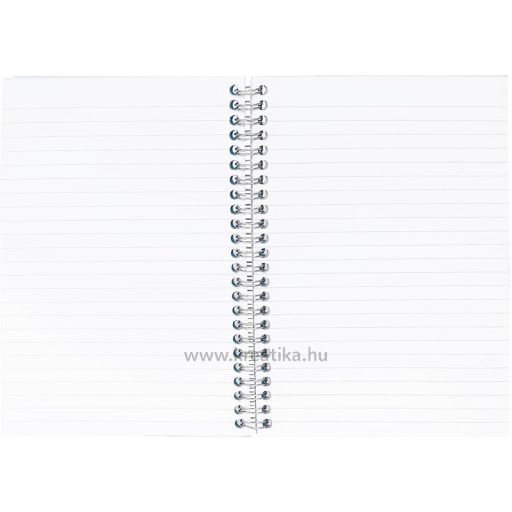 Spirálfüzet A/5 100 lapos, vonalas Pukka Pad "Jotta Pad" Vouge rózsaszín