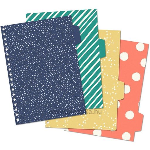 Spirálfüzet B/5 100 lapos, vonalas Pukka Pad "Project Book" Colour Wash