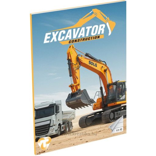 Füzet A/5 32 lapos, 3. osztályos vonalas 12-32 T-Creativ