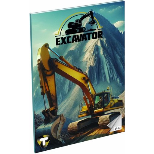 Füzet A/5 32 lapos, sima 20-32 T-Creativ