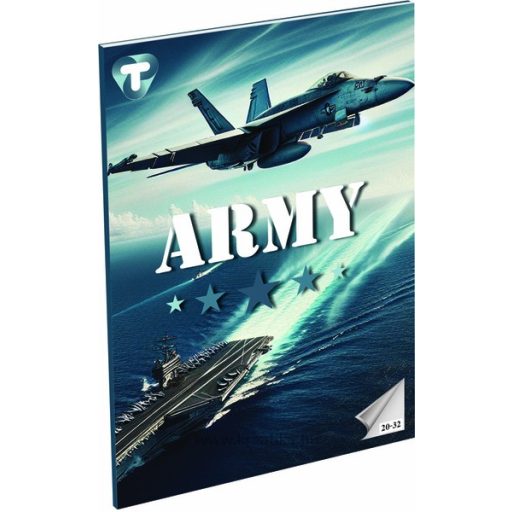 Füzet A/5 32 lapos, sima 20-32 T-Creativ