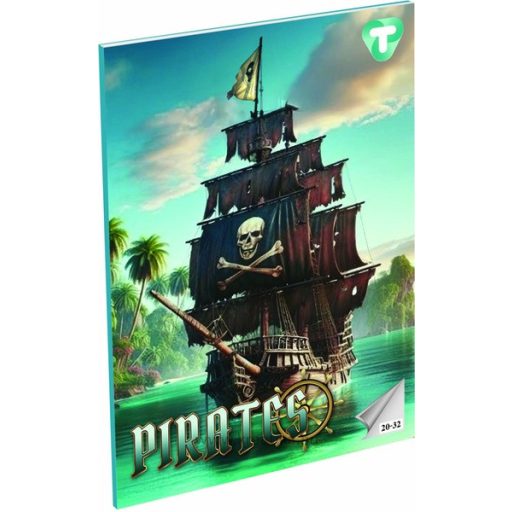 Füzet A/5 32 lapos, sima 20-32 T-Creativ