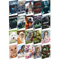 Füzet A/5 32 lapos, vonalas 21-32 T-Creativ