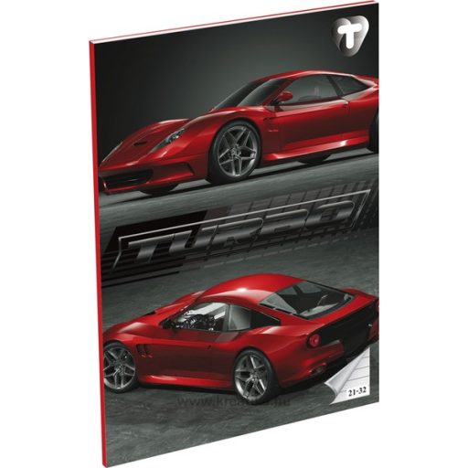 Füzet A/5 32 lapos, vonalas 21-32 T-Creativ