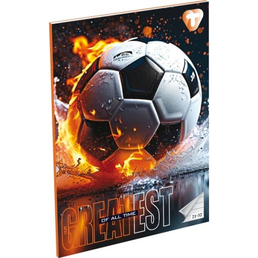 Füzet A/5 32 lapos, vonalas 21-32 T-Creativ