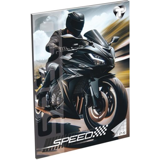 Füzet A/5 32 lapos, négyzetrácsos 27-32 T-Creativ