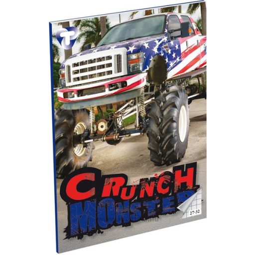 Füzet A/5 32 lapos, négyzetrácsos 27-32 T-Creativ