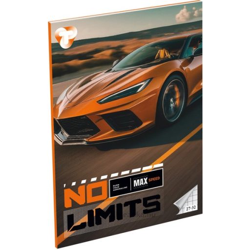 Füzet A/5 32 lapos, négyzetrácsos 27-32 T-Creativ